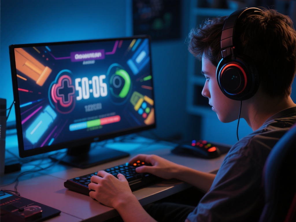 合理规划游戏时间：虽然电子游戏充满吸引力，但过度沉