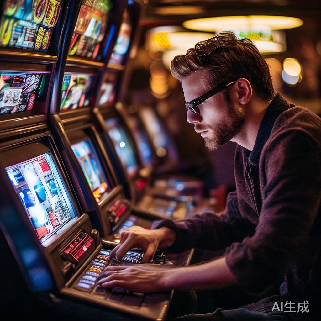 案例分析：一名玩家在玩某款老虎机时，发现连续几次未